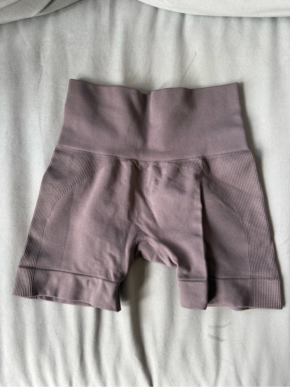 SET Active High-Waist Seamless Shorts - Dusty Mauve